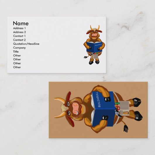 ビルダーブル機能の信頼性の完全な雇用可能等 名刺 (正面/裏面)