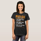 ビルダープラマー電気技師ハンマーカーペンターテクン Tシャツ (正面フル)