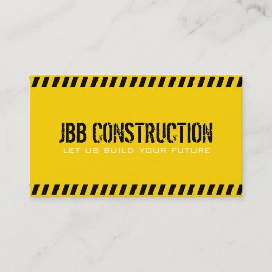 ビルダー建築アーキテクトエンジニア 名刺 (正面)