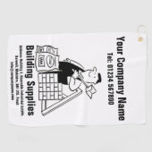 ビルダ建物サービスプロモーション ゴルフタオル (横)