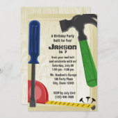 ビルディングパーティ 招待状 (正面/裏面)