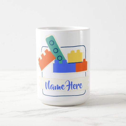 ビルディングブリックス コーヒーマグカップ (中央)