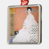 ビルデニスフリッツァRiedler by Gustavクリムト メタルオーナメント (左)