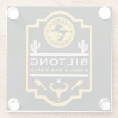 ビルトンとビール ガラスコースター (裏面)
