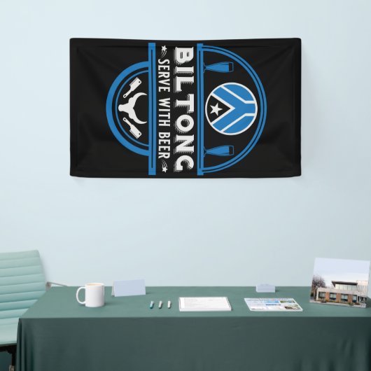 ビルトンとビール 横断幕 (トレードショー)