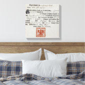 ビルト伝票， 1759 キャンバスプリント (インサイチュ (寝室))