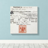 ビルト伝票， 1759 キャンバスプリント (インサイチュ (ウッドフロア))