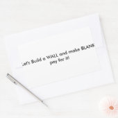 ビルドしよう。 長方形シール (封筒)