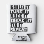 ビルドそれを調整するレースそれを壊す修正それを繰り返す 缶クーラー (裏面)