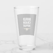 ビルドクラッシュリピート無人機 タンブラーグラス (裏面)