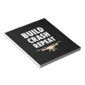 ビルドクラッシュリピート無人機 ノートパッド (アングル)