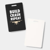 ビルドクラッシュリピート無人機 バッジ (表裏)