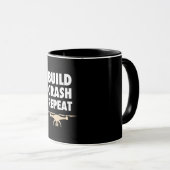 ビルドクラッシュリピート無人機 マグカップ (正面右)