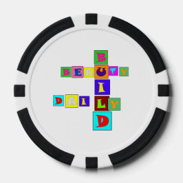 ビルド ビューティー デイリー ポーカーチップ