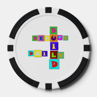ビルド ビューティー デイリー ポーカーチップ