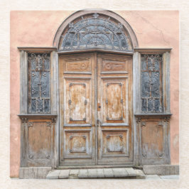 ビルニウスドア ガラスコースター