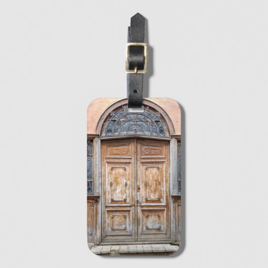 ビルニウスドア ラゲッジタグ (正面縦)