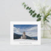 ビルネスの白いはがきの聖ヤコブ教会 ポストカード (スタンド正面)