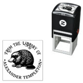 ビルネーム3Pライブラリーのアヒル嘴のカモノハシ セルフインキングスタンプ (インサイチュ)