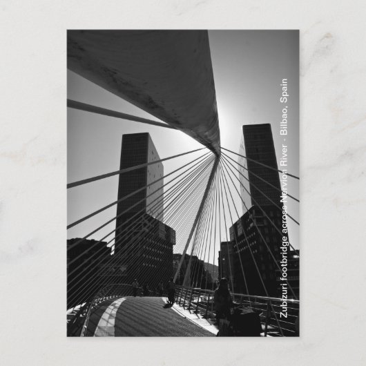 ビルバオの橋 ポストカード (正面)