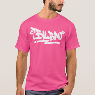 ビルバオシティグラフィティ通りアートハンドスタイルスペインハイ Tシャツ