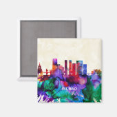 ビルバオスカイライン マグネット (正面/裏面)