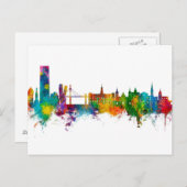 ビルバオスペインスカイライン ポストカード (正面/裏面)