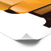 ビルバオスペイン電車旅行ポスター ポスター (コーナー)