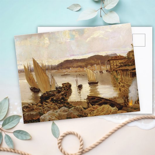 ビルバオ港、アントニオムノスデグレイン ポストカード