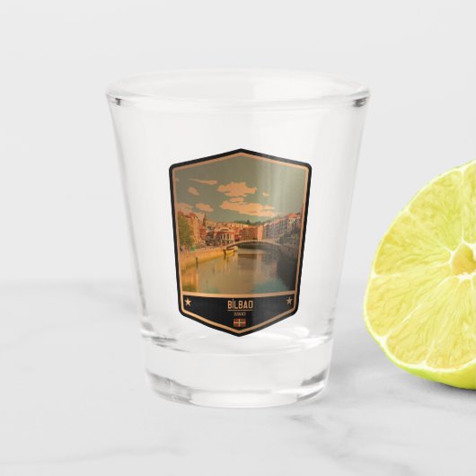 ビルバオ ショットグラス (正面)