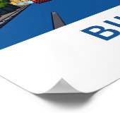 ビルバオ スペイン 旅行 ポスター (角)