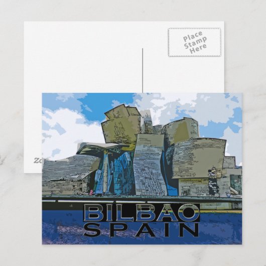 ビルバオ ポストカード (正面/裏面)