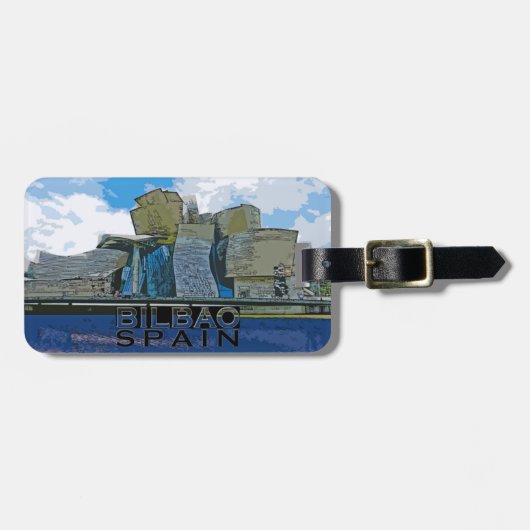 ビルバオ ラゲッジタグ (正面横)