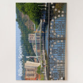 ビルバオ:三つの橋、バスクのスペイン ジグソーパズル (縦)