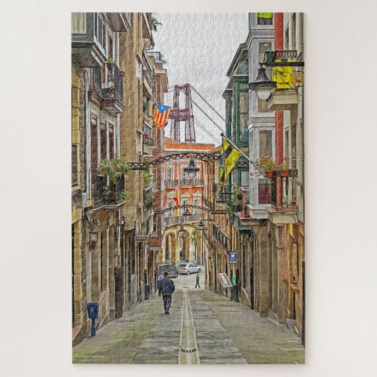 ビルバオ。11番.ポルトガル ジグソーパズル (縦)