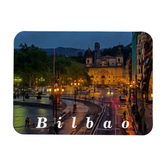 ビルバオ。24番 マグネット (横)