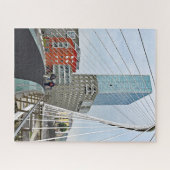 ビルバオ。 ZubizuriかカンポVolantin橋 ジグソーパズル (横)