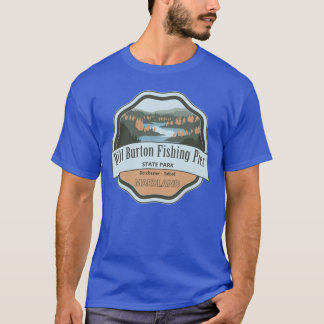 ビルバートン魚釣りピア州パークドーチェスタータル Tシャツ