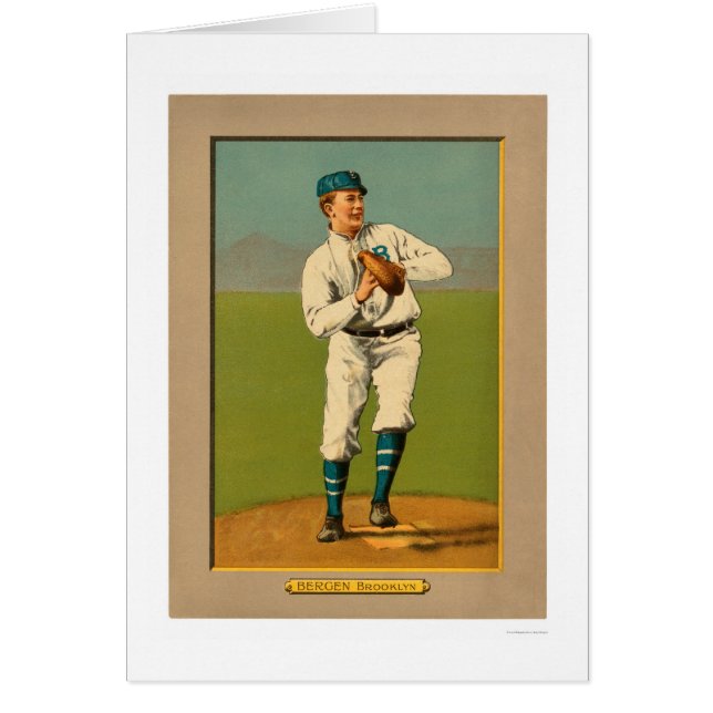 ビルベルゲンドジャースの野球1911年 (正面)