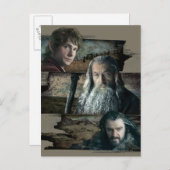 ビルボバギンズ™、ガンダルフ、ソリンオーケンシールド™ ポストカード (正面/裏面)