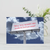 ビルボードサイン – 契約パーティの招待状 招待状 (スタンド正面)