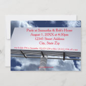 ビルボードサイン – 契約パーティの招待状 招待状 (裏面)