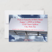 ビルボード看板 - 3x5 誕生日パーティー招待状 招待状 (裏面)