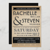 ビルボー結婚ドの収集 招待状 (正面/裏面)