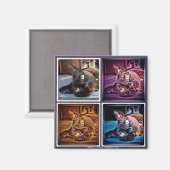 ビルマのキュベッド マグネット (正面/裏面)