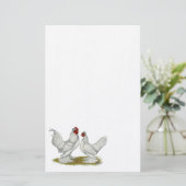 ビルマのバンタム 便箋 (スタンド正面)