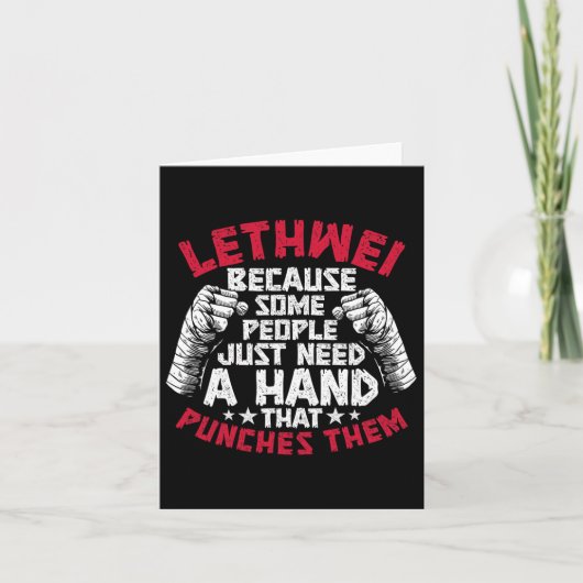 ビルマのボクシングのトレーニング芸術9手足ミャンマーレット カード (正面)