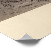 ビルマのマンダレーで2頭の牛が引く荷車 ポスター (角)