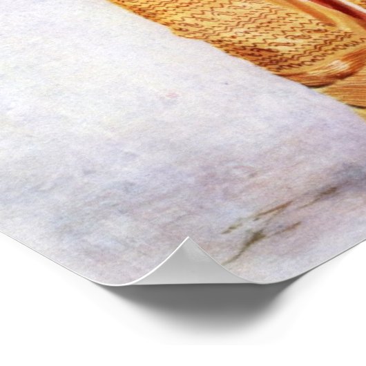 ビルマの女性 ポスター (角)