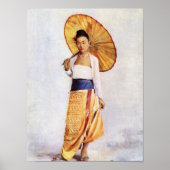 ビルマの女性 ポスター (正面)